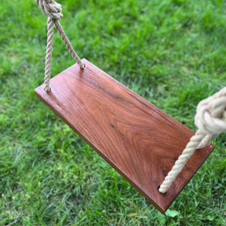 Wood Bench Swing