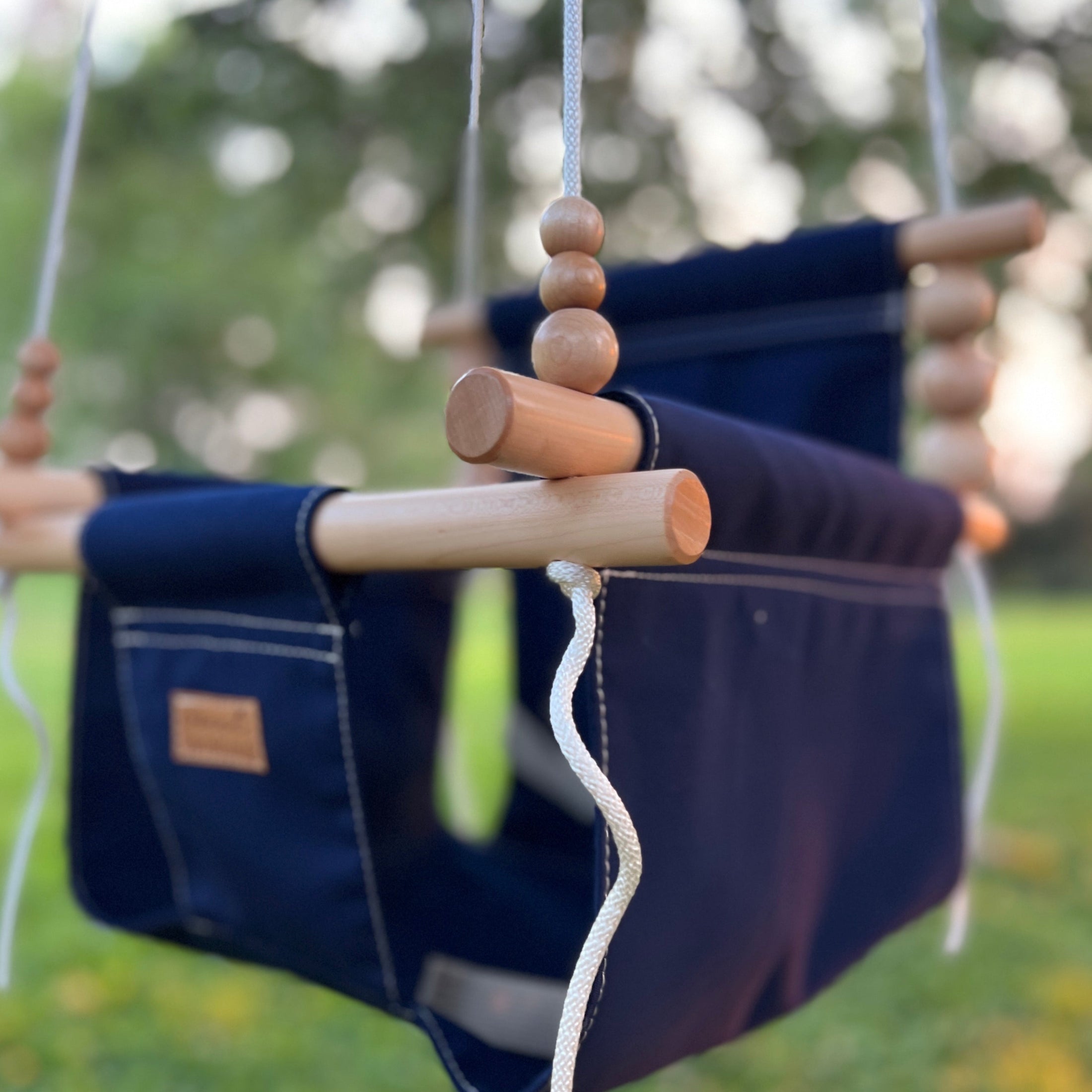 *Seconds* Premium Outdoor High Back Swing Navy- April Clearance