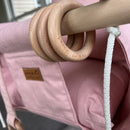 Deluxe Indoor High Back Swing Bundle-Pink