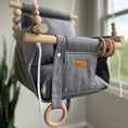 Load image into Gallery viewer, Deluxe Indoor High Back Swing Bundle-Gray
