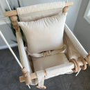 Deluxe Indoor High Back Swing Bundle-Vanilla