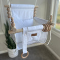 Load image into Gallery viewer, Deluxe Indoor High Back Swing Bundle-White

