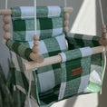 Load image into Gallery viewer, Indoor/Outdoor Green Buffalo Check Pillow
