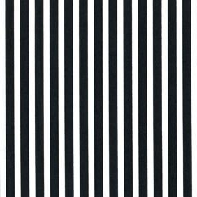 Indoor Classic Black/White Stripe Pillow